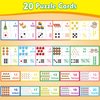 Kasfalci Number Puzzle Cards,Counting Toys,Math Manipulatives,Math Games for Kids,Toddler Puzzles,Matching Games,Preschool Learning Activities,Kindergarten Classroom Must Haves,Homeschool Supplies