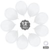 Moukiween White Balloons 12 inch -70 pcs Matte White balloons Pearl White Balloons for Wedding Engagement Bridal Shower Birthday Party Decorations
