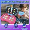 Acvens Handheld Dance Game,4 Mode,999 Level,Sensory Toys,Fast Puzzle Game,ADHD,Pop Fidget Toys for Kids Age 6-12,Birthday Gifts for Girls and Boys (Pink)