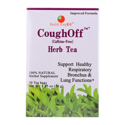 Health King Cough-Off Herb Tea - 20 Tea Bags