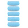 5 Pack Blue Extra Coarse Replacement Refill Roller Compatible with Amope Pedi Refills Electronic Foot File