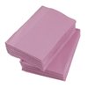 13" x 18" Dental Bibs Disposable Pack of 125,Soft and Waterproof Dentist Bibs for Medical Patients Dental Tray Covers,Tattoo Bib Sheet and Nail Table Cover Supplies (Pink)