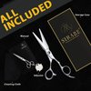 Sirabe HIGH-END Professional Hair Scissors, Ultra Sharp Blades for Precise Cutting, Hair Cutting Scissors Barber Shears Haircut Scissors, Made of 440C Stainless Steel for Salon Hairdressing