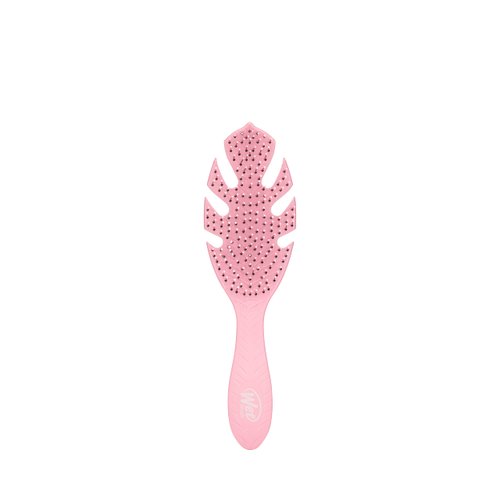 Wet Brush Go Green Hair Detangler Brush, Pink - Detangling Hair Brush - Ultra-Soft IntelliFlex Bristles Glide Through Tangles & Gently Loosens Knots While Minimizing Pain, Split Ends & Breakage