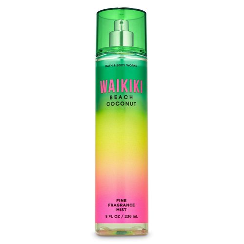 Bath and Body Works WAIKIKI - BEACH COCONUT Fine Fragrance Mist 8 Fluid Ounce (2019 Edition)