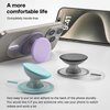 AUROX Magnetic Phone Grip Holder for Magsafe Phone Grip, Expandable Collapsible Phone Grip Stand Holder with Kickstand for Magsafe Stand Compatible for iPhone 16 15 14 13 12 Series, Transparent Purple