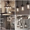 E26 LED Bulb 6W Dimmable, LED Light Bulbs Daylight 5500K E26 Edison Bulb, 700lm Equal 60 Watt AC120V 5 Inch, T10 Led Bulb Tubular for Rustic Pendant, Chandeliers, Wall sconces Pack of 6