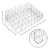 Casafield 40 Slot Acrylic Lipstick & Makeup Organizer - Cosmetic Display Case - Clear