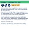 Zing Dark Chocolate Mint Kids Protein Bars, Gluten Free 100 Calorie Mini Bars with High Protein, Vegan Nutrition Bars, Dairy Free Plant Based Protein, Kosher, Low Sugar, No Sugar Alcohols-18 count