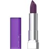 Maybelline Color Sensational Lipstick, Lip Makeup, Matte Finish, Hydrating Lipstick, Nude, Pink, Red, Plum Lip Color, Blackest Berry, 0.15 oz; (Packaging May Vary)