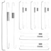 Throttle Return Spring Kit Carburetor Spring Classification Governor Connecting Rod Speed Control Spring Adjusting Lever Spring Compatible with 168F/ GX160/ GX200/ 170F/ GX210 Honda Clone (18 Pieces)