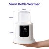 NCVI Bottle Warmer, Baby Bottle Warmer for Breastmilk, Fast Heat, Defrost and Sterilize, Milk Warmer with Timer, Temperature Control, Auto Shut-Off, Bottle Warmers for All Bottles, Breastmilk Bags