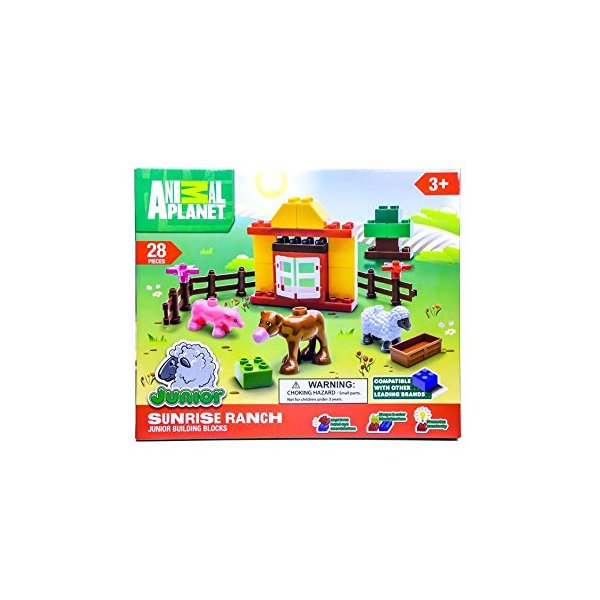 Animal Planet Sunrise Ranch Junior Building Blocks