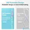 20 Packs Super Soft Nasal Cannula Tubing, Soft-Touch & Kink-Resistant, Includes 10PCS 6.5 Feets Nasal Cannula tubing &10PCS Oxygen Tubing Swivel Connector, Great Value Supplies by Medihealer.