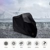 LIHAO Waterproof Motorcycle Cover Shelter Rain UV All Weather Protection
