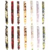 MIAO JIN 14 Pcs Hair Clips Bobby pins Acetate Barrettes Hair Accessories Fashion Geometric Bobby Hair Clips (7 Design)