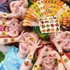 48 Thanksgiving 24PCS Thanksgiving Temporary Tattoos Sticker 24PCS Slap Bracelets Perfect for Themed Birthday Party Favors Baby Showers or Classroom Rewards Ideal Decor and Gifts for Girls and Boys