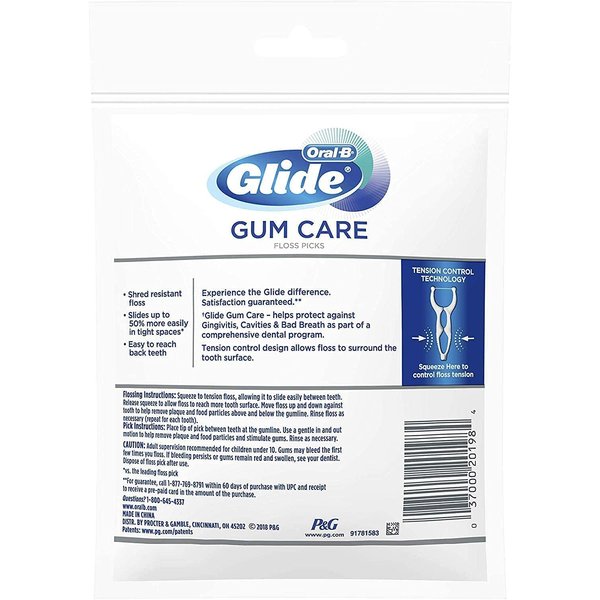Glide Pro-Health Advanced Floss Picks 30 Ea (Pack of 18)