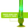 Firefly Light-Up Timer Kids Toothbrush with Suction Cup, Soft - 2 Count (Pack of 1), Assorted