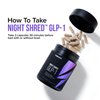 InnoSupps Night Shred™ GLP-1 | Nighttime Metabolic + Sleep Support* | Akkermansia + Ashwagandha | 60 Capsules. 30 Servings.