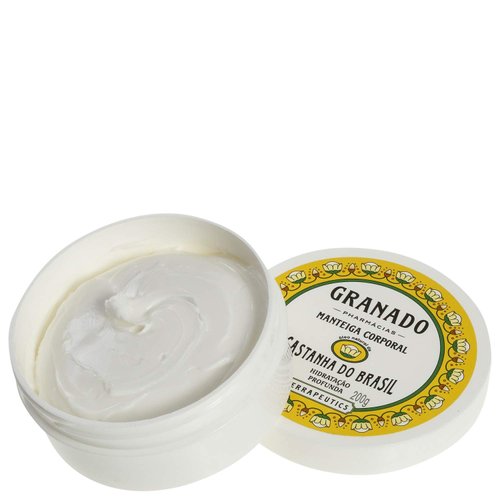 Linha Terrapeutics Granado - Manteiga Corporal Castanha do Brasil 200 Gr - (Granado Terrapeutics Collection - Brazil Nut Body Butter Net Net 7.1 Oz)