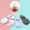 CM Clip-on Chapstick Sleeve Lip Balm Holder Neoprene Lipstick Holder Keychain Travel Accessories (Marble Patterns (4 Pcs))