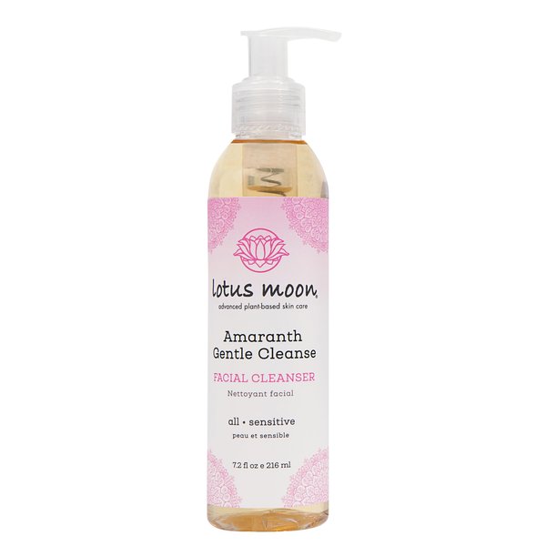 Lotus Moon® - Amaranth Gentle Cleanse | Face Cleansing Gel for Sensitive Skin | Removes Makeup, Dirt, and Excess Oil without Irritation (7.2 fl oz | 216 ml)