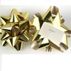 Worlds Gold Glitter Metallic Confetti Gift Bows Wrapping 4-1/4" Inch(12Pack)
