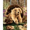 Folkmanis Golden Retriever Puppy Hand Puppet, Tan, 1 EA
