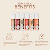 Dionis Goat Milk 6 Pc Lip Balm Ornament 2024 - Vanilla, Coconut, Milk & Honey, Berry, Peppermint & Blood Orange Scented Chapstick - Shea Butter & Coconut Oil, Protect & Restore Lips 0.28oz