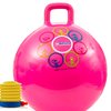 Hippity Hop 45 Cm / 18 Inch Diameter Including Free Foot Pump, for Children Ages 3-6 Space Hopper, Hop Ball Bouncing Toy - 2 Balls