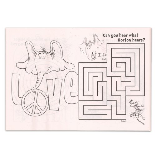 Dr. Seuss Activity Set Dr. Seuss Arts and Crafts Bundle - 2 Pc Dr Seuss Coloring Kit with Coloring and Activity Books (Dr Seuss Party Supplies)