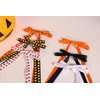 6PCS Halloween Hair Bow Clips With Long Tails Hair Accessories for Women
