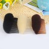 2PCS Women Lady Girls Soft Sponge Foam Hair Base Inserts Bump Up Hair Pads Stick Bun Maker Hair Styling Clip Hair Comb Braid Tool Hair Styling Accessories Black