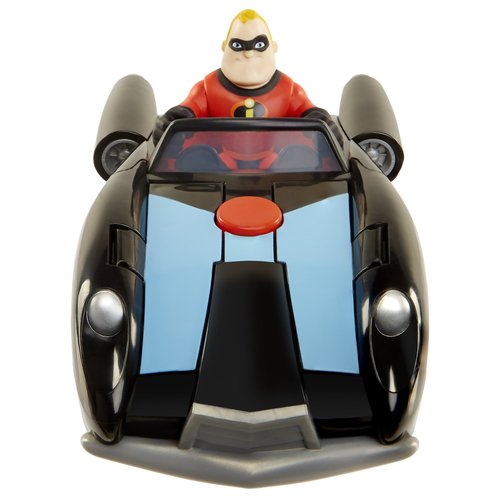 The Incredibles 2 Incredibile Car & Mr. Incredible Junior Supers Action Figure Play Set