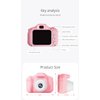 Generic Kids Camera HD Kids Digital Camera for Boys Girls Children, Selfie Toddler Camera Kid Toys Christmas Birthday Gift Age 3 4 5 6 7 8 9 Years Old with 32 GB Micro SD Card, Pink