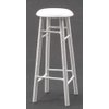 Dollhouse Miniature 3 Inch Bar Stool (White)