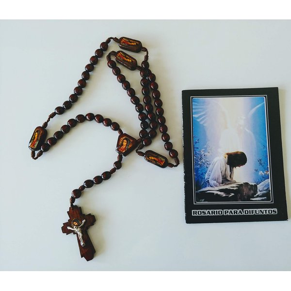 Party Supplies Rosario para difuntos, Rosario y Libro de rezos.