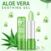 3PCS Aloe Vera Lipstick,Long Lasting Nutritious Color Changing Lip Balm,Natural Moisturizer Magic Temperature Color Change Lip Gloss,Green