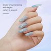 FZANEST Clear Blooming Gel 15ml UV LED Blossom Gel Polish For Spreading Effect Marble Natural Stone Gel Nail Polish 15ml UV LED Soak Off