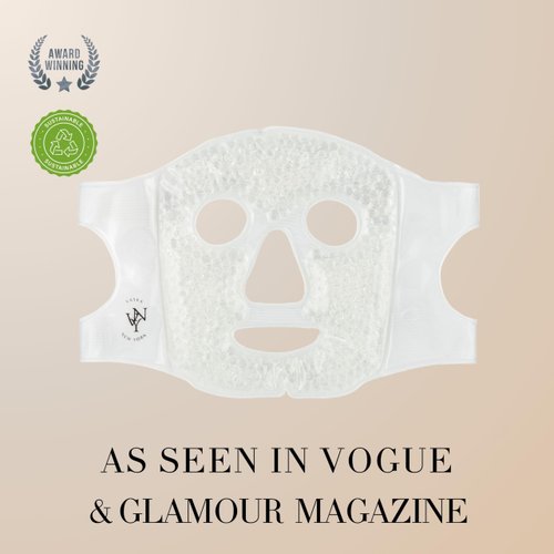 Solaris Laboratories NY Ice Face Mask BEADS - Cryo Thermo (Ice or Heat) facial mask to depuffing