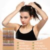 Boho Hair Tie Bracelets for Women 20 Pcs Cute Hair Ties 5 Styles Boho Bracelets Hair Ties for Thin Thick Hair Ponytail Hair Accessories with Beads Hair Elastic No Damage, 10 Colors