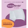 Wearever Women's Incontinence Underwear for Bladder Control with Super Absorbency - Reusable & Washable Leak Proof Underwear for Women - (Pack of 3) (Beige) (2X) (Fits Hip 45-48")