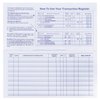 20 Pack Checkbook Register, Check Registers for Personal, Blank Ledger Transaction Registers for Personal or Business Bank, Check Register Book for Checking and Saving Account, Deposit and Credit Card