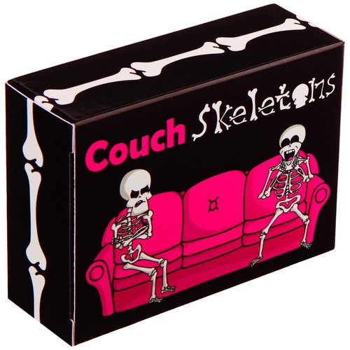 Couch Skeletons Card Game - Quick and Easy 2 Player Game by The Dusty Top Hat