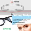 Eyeglass Nose Pads,Silicone Nose Pads for Glasses,Anti-Slip Soft Nose Pads for Plastic Frames (Black/3.5mm),5 Pairs