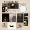 97 Decor Dark Academia Room Decor - Gothic Home Decor, Moody Halloween Decor, Dark Academia Aesthetic Pictures, Creepy Posters Goth Art Prints, Edgy Witchy Gallery Wall Art for Bedroom (Unframed)