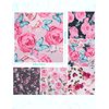 6PCS Thickened Glasses Cleaning Cloth(Certified by Global Recycled Standard) Elegant Flower Design Microfiber Cleaning Cloth, Eyeglass Lens Cleaning Cloths for Reusable Eyeglass and Phone Screens