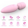 Mini Travel Pocket Powerful Bullet Massager 10 Modes Quiet Waterproof Massage Stick for Women Pleasure, Electric Handheld Portable Personal Bullet Tool