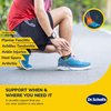 Dr. Scholl’s Compression Ankle Support, Breathable Fabric, Open-Heel Design, Versatile Ankle Brace, Support, Great for Workouts and Sports (Size L/XL)